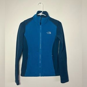The North Face Full Zip Fleece Blue Size XS